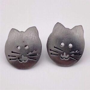 Vintage Cat Earrings